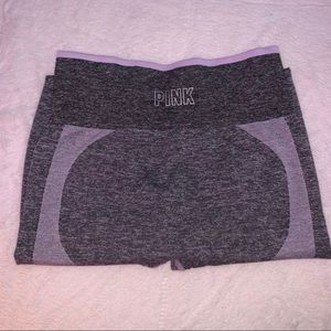 Pink seamless leggings